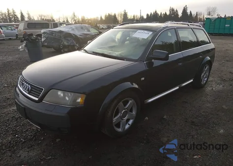 2005 Audi Allroad 2.7T z USA, uszkodzony, nr VIN WA1YD64BX5N008732